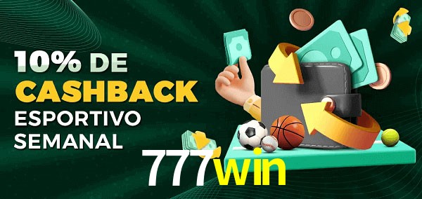 10% de bônus de cashback na 777win